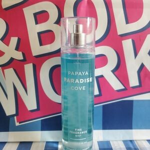 Bath & Body Works Papaya Paradise Cove Fragrance Mist - Blue